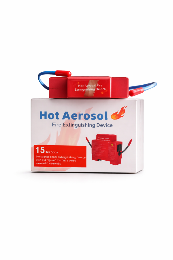 Hot Aerosol Fire Extinguishing Device Din rail for Distribution box | Automatic Electrical Fire Suppression System