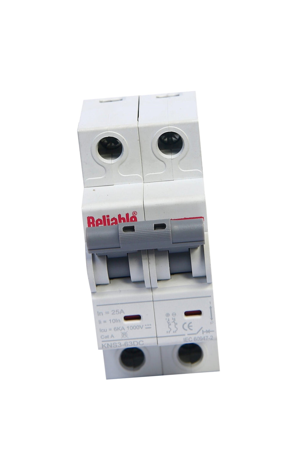 2P DC MCB 1000V, 20A, Direct Current Breaker Reliable Miniature Circuit Breaker For Solar PV System