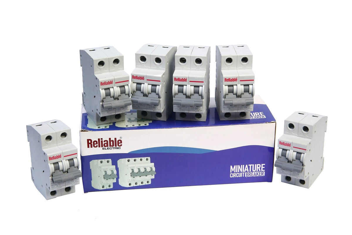 2P DC MCB 1000V, 20A, Direct Current Breaker Reliable Miniature Circuit Breaker For Solar PV System