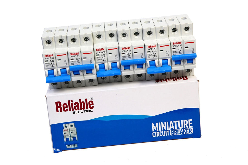 2P DC MCB 500V, 32A, Direct Current Breaker Reliable Miniature Circuit Breaker For Solar PV System