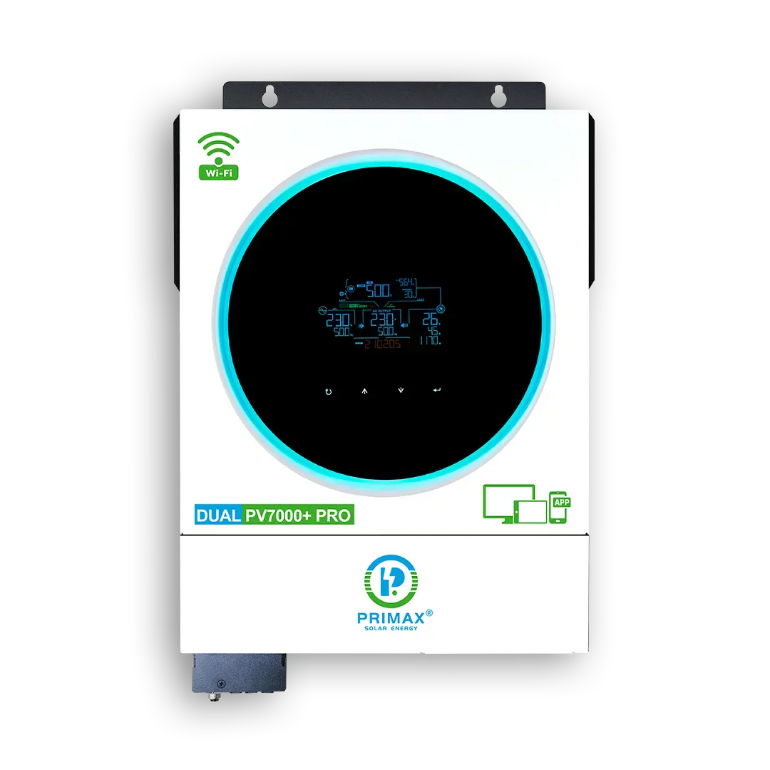 PRIMAX GALAXY PV7000+ Hybrid Solar Inverter 6KW with 6000W MPPT Solar Charge Controller