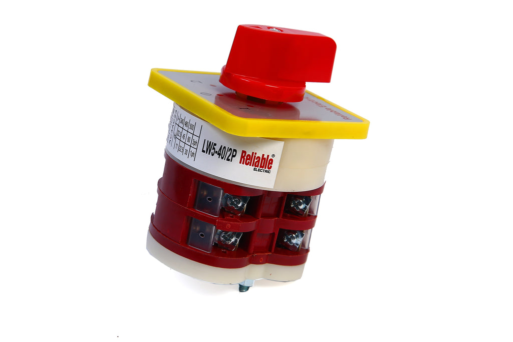 2P 40A AC Reliable, Rotary Change Over Switch, Manual Change Over Switch, Motor Control Switch, 2 Positions Cam Switch, 2P Isolating Switch, 2 pole universal Rotary switch