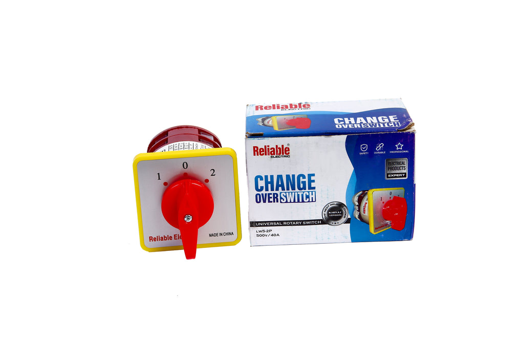 2P 40A AC Reliable, Rotary Change Over Switch, Manual Change Over Switch, Motor Control Switch, 2 Positions Cam Switch, 2P Isolating Switch, 2 pole universal Rotary switch