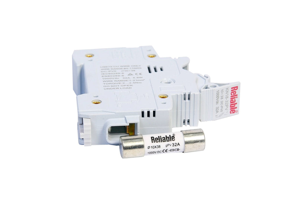 1000V Dc fuse holder / Base, DC fuse 1000V 10*38mm, Direct Current Fuse base by Reliable For Solar PV Systems 20A