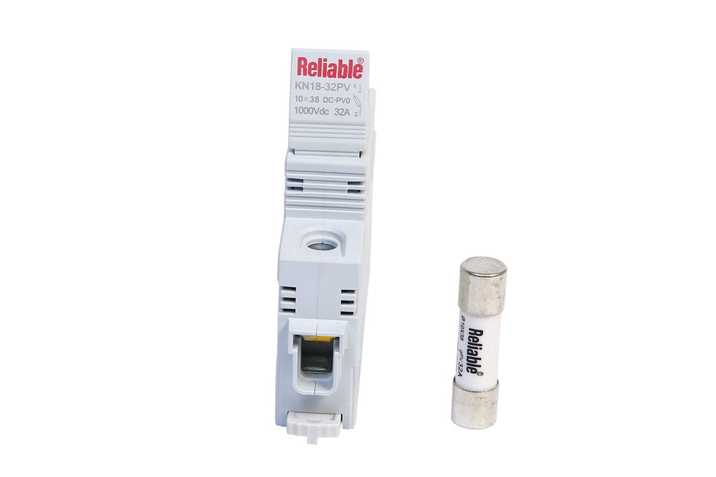 1000V Dc fuse holder / Base, DC fuse 1000V 10*38mm, Direct Current Fuse base by Reliable For Solar PV Systems 25A