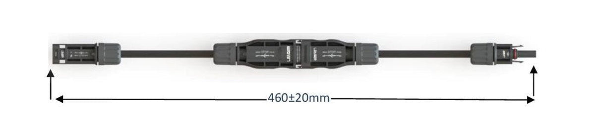 1500V 25A, 32A, DC Fuse Type MC4, Solar In-Line Fuse Connector, Male to Female PV Solar Fuse Holder, Solar PV Fuse Connector, IP68, Waterproof, For Solar PV Systems Leader Brand