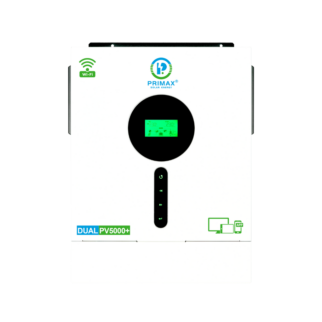 PRIMAX GALAXY PV5000+ Hybrid Solar Inverter 3.6KW with 5000W MPPT Solar Charge Controller