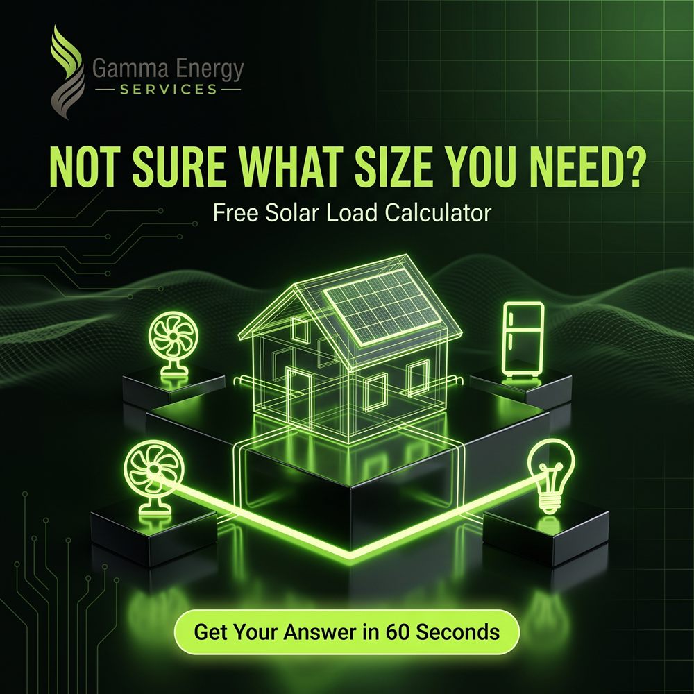 Free solar load calculator - get your answer in 60 seconds